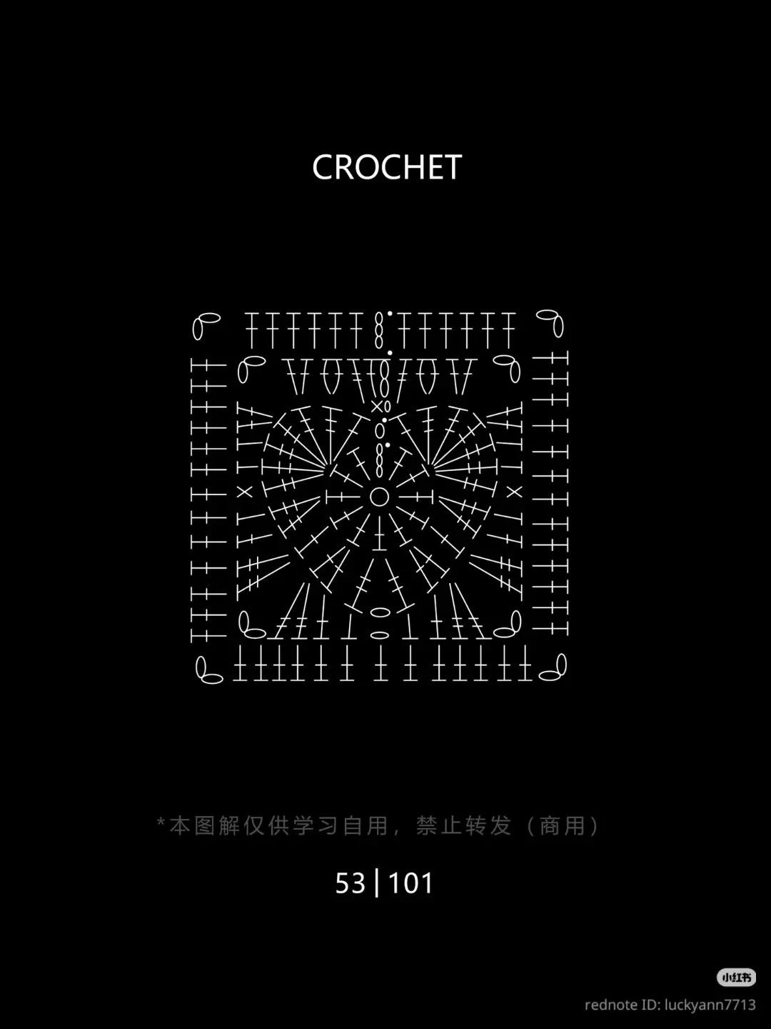 Crochet Pattern for Stylish Black and White Shoulder Bag