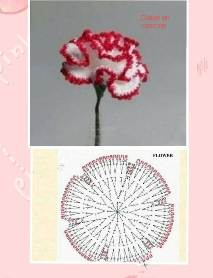 Crochet Pattern for Tulip Flower Basket Design