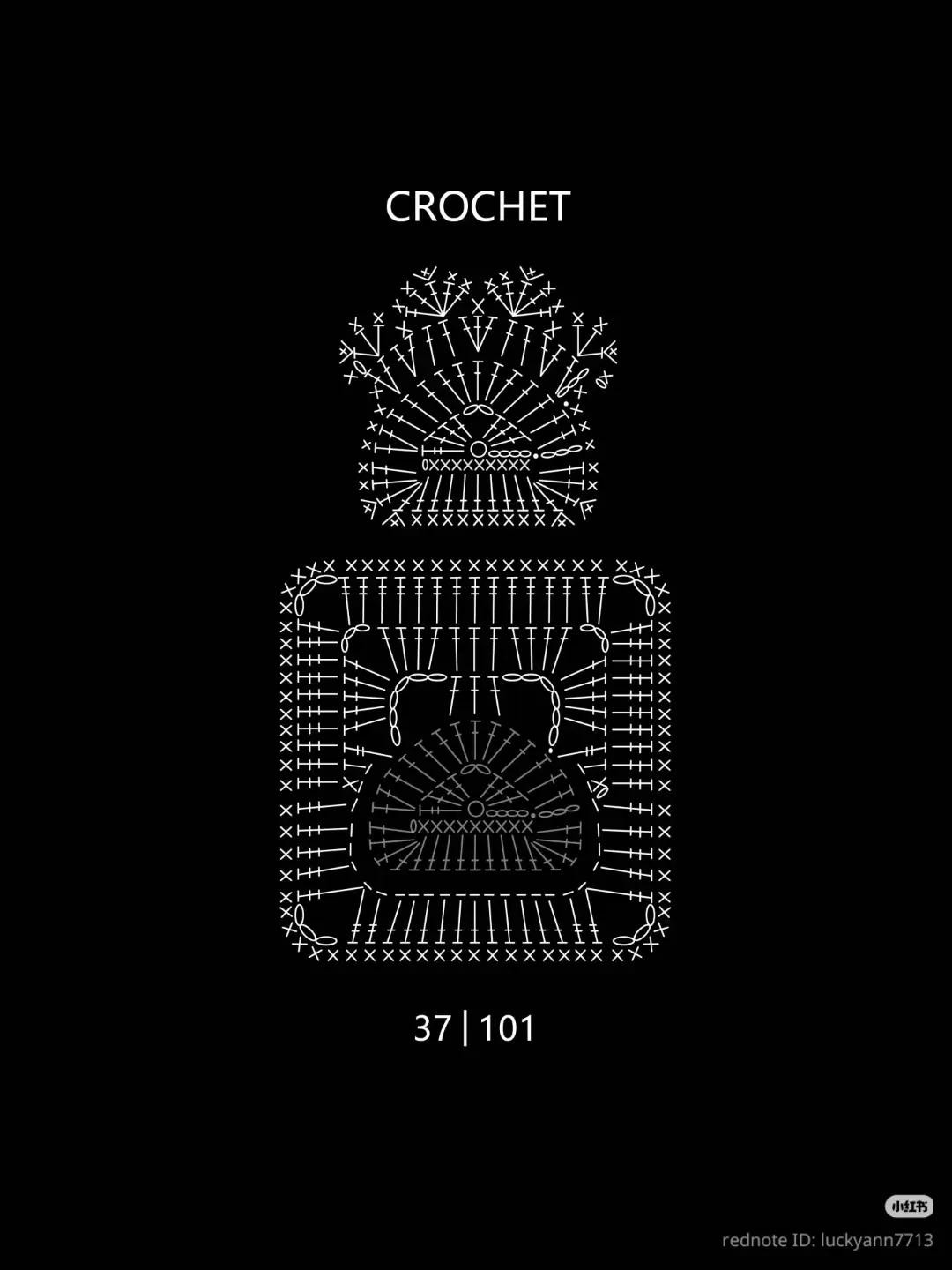 Crochet Paw Print Granny Square Pattern for Beginners