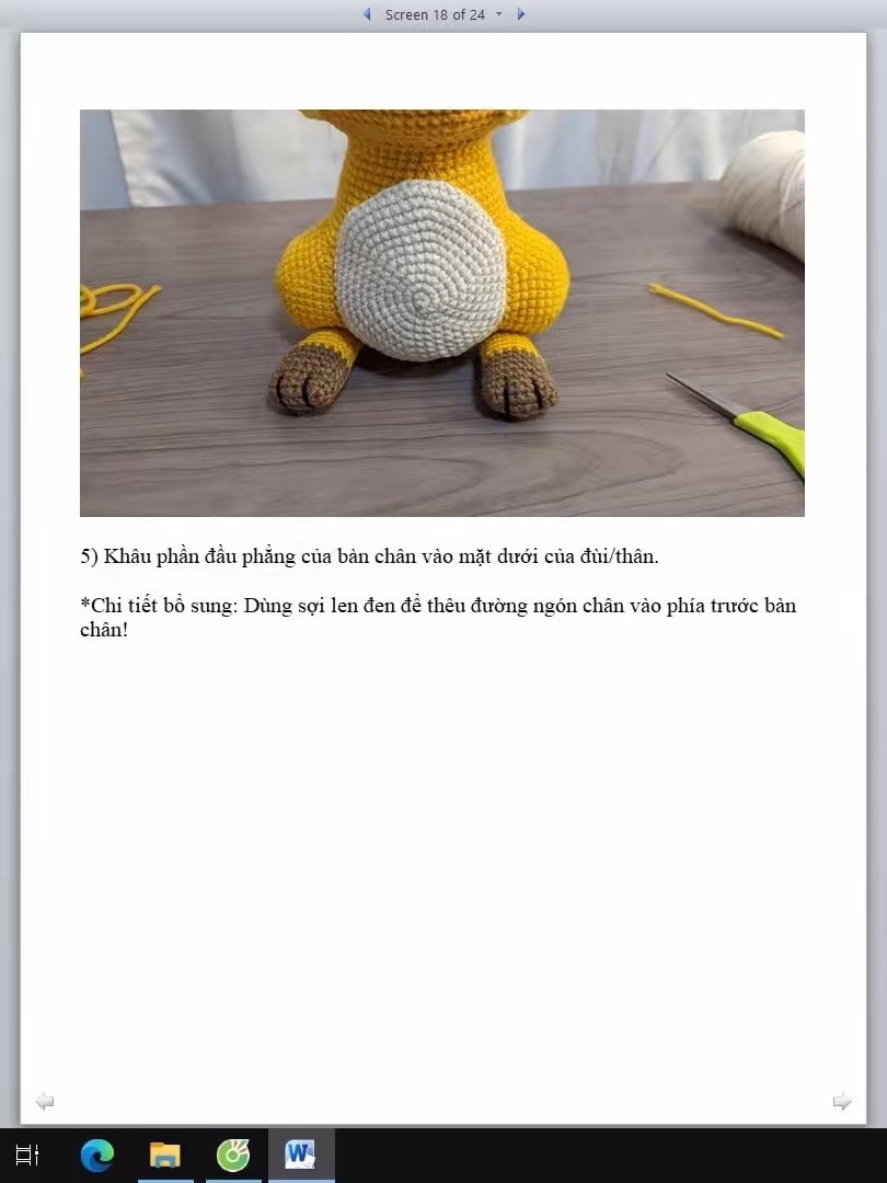 Crochet Raichu Amigurumi Pattern for Pokémon Fans and Crafters