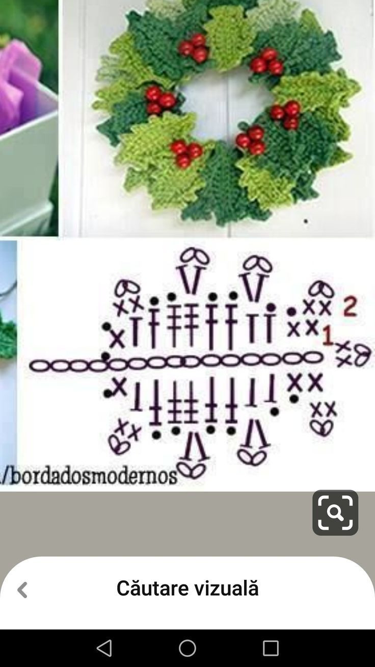 Crochet Snowflake and Bell Pattern for Festive Decorations