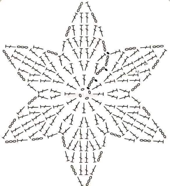 Crochet Snowflake and Bell Pattern for Festive Decorations