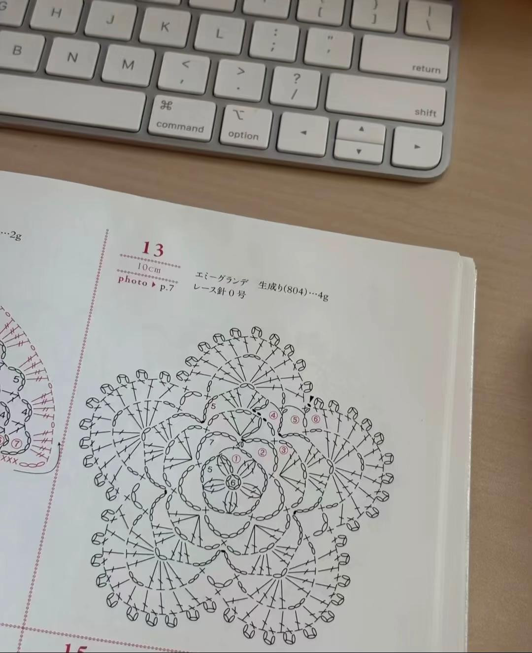 Crochet Star Coaster for Relaxing Summer Days