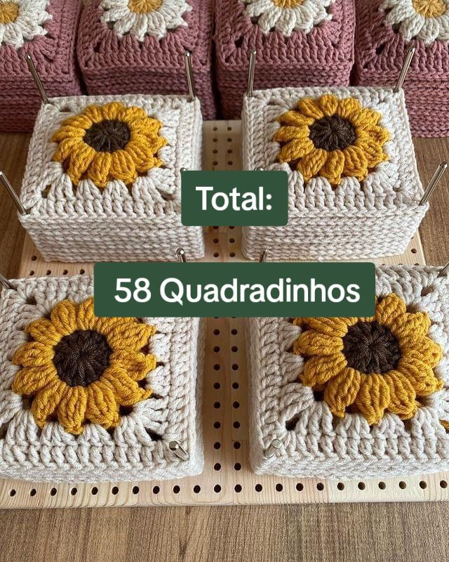 Crochet Tutorial for Sunflower Pattern Cardigan