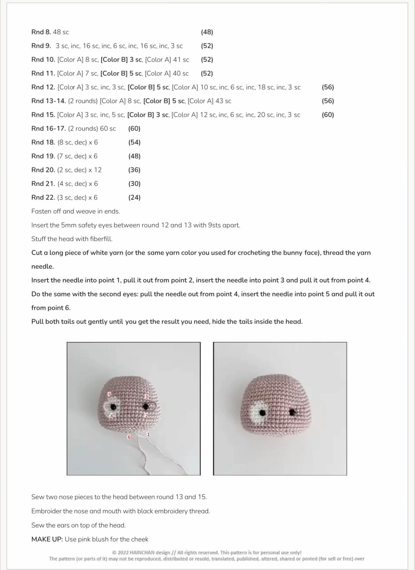 Crochet Your Own Adorable Calla the Bunny Amigurumi Pattern