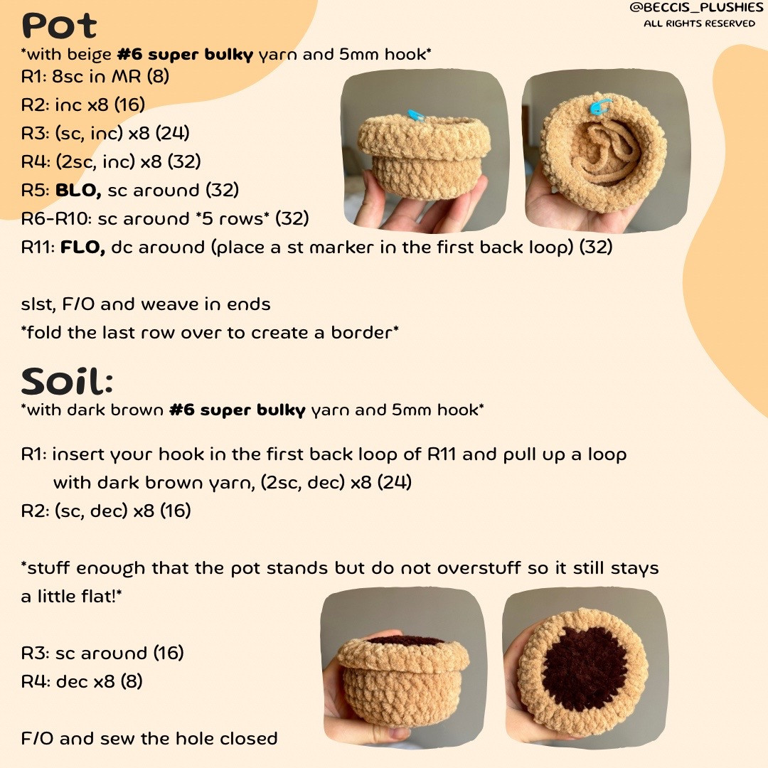 Crochet Your Own Adorable Kitty in a Pot with This Easy Pattern