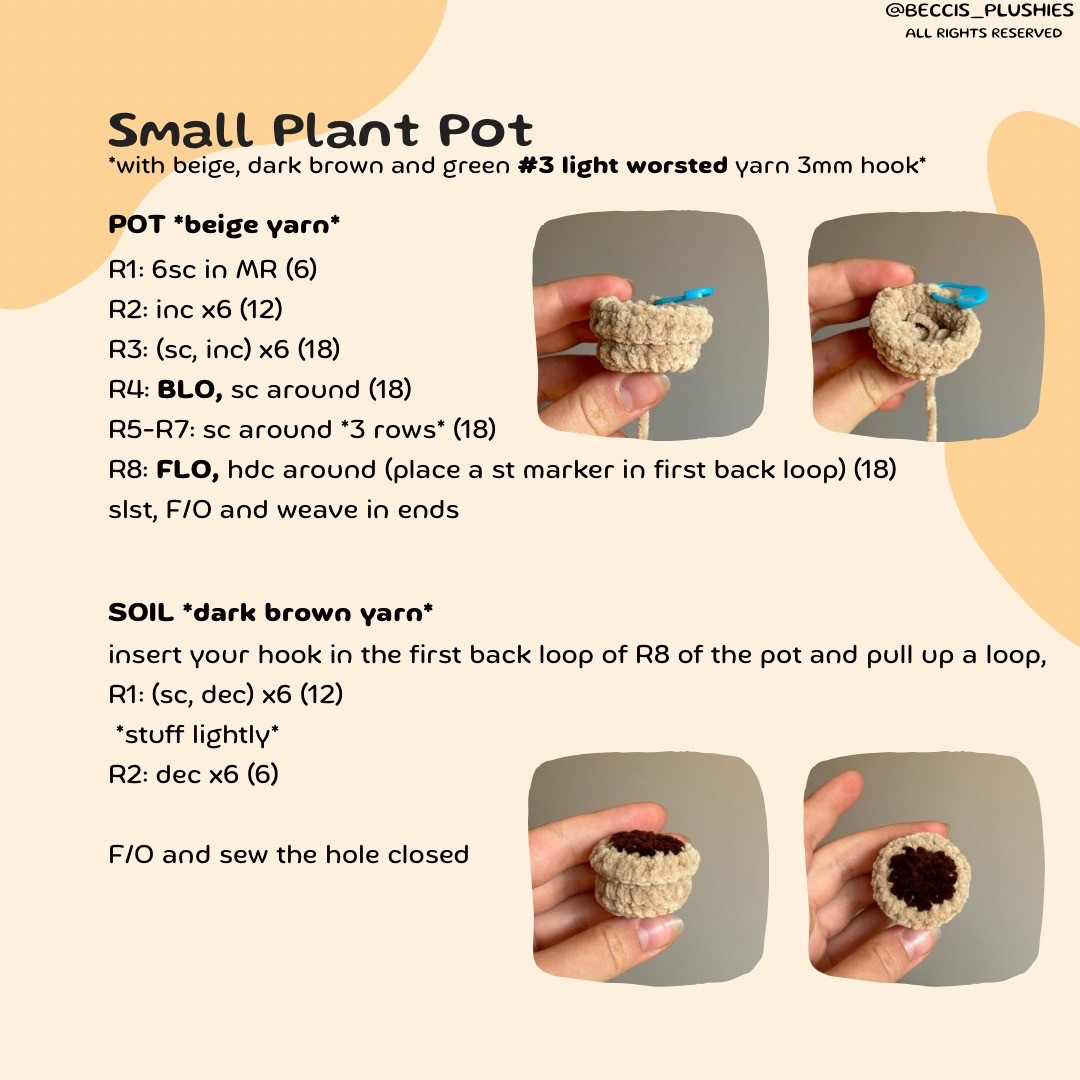 Crochet Your Own Adorable Kitty in a Pot with This Easy Pattern