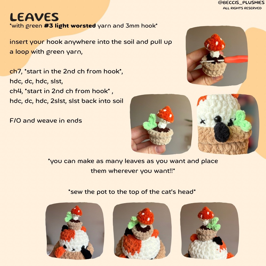 Crochet Your Own Adorable Kitty in a Pot with This Easy Pattern