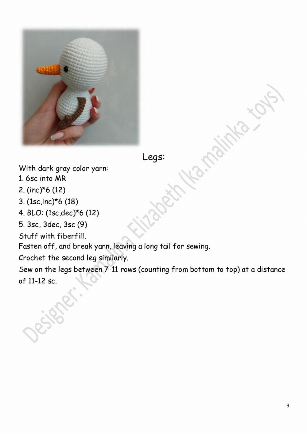 Crochet Your Own Adorable Little Snowman for Winter Decor Fun