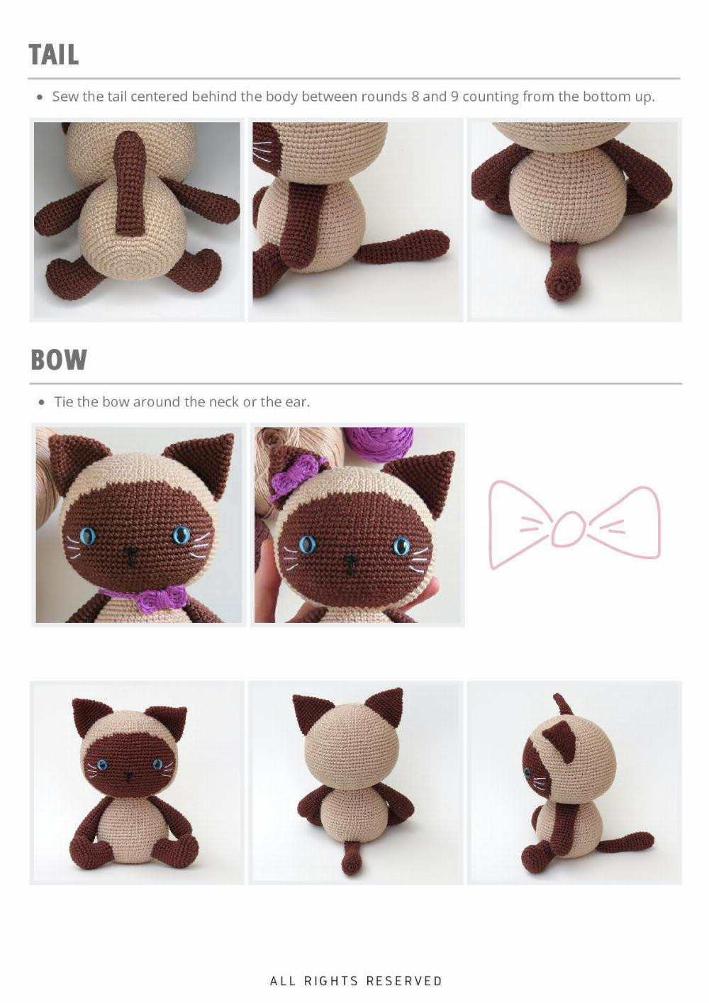 Crochet Your Own Adorable Mel the Cat Amigurumi Plush