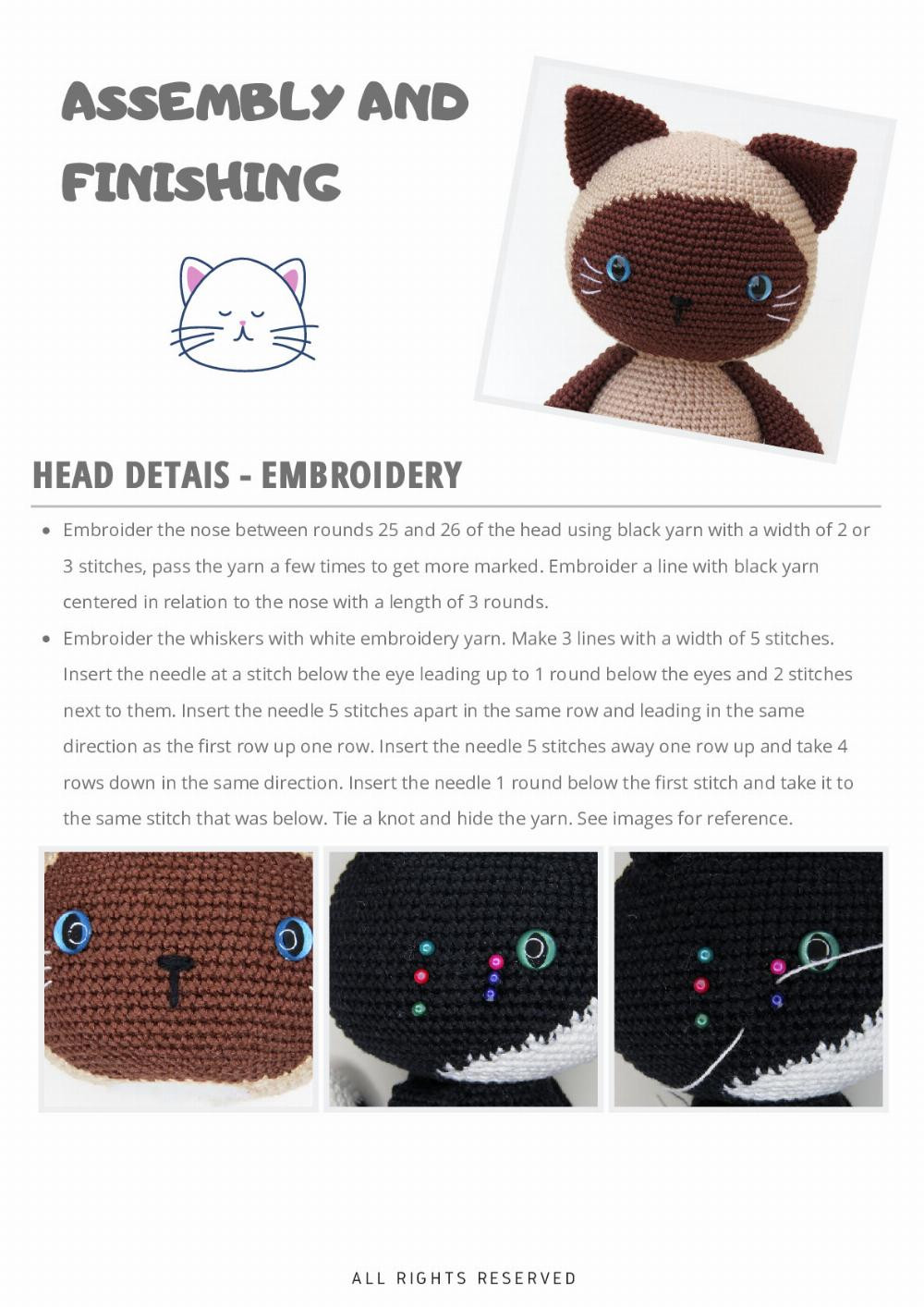 Crochet Your Own Adorable Mel the Cat Amigurumi Plush