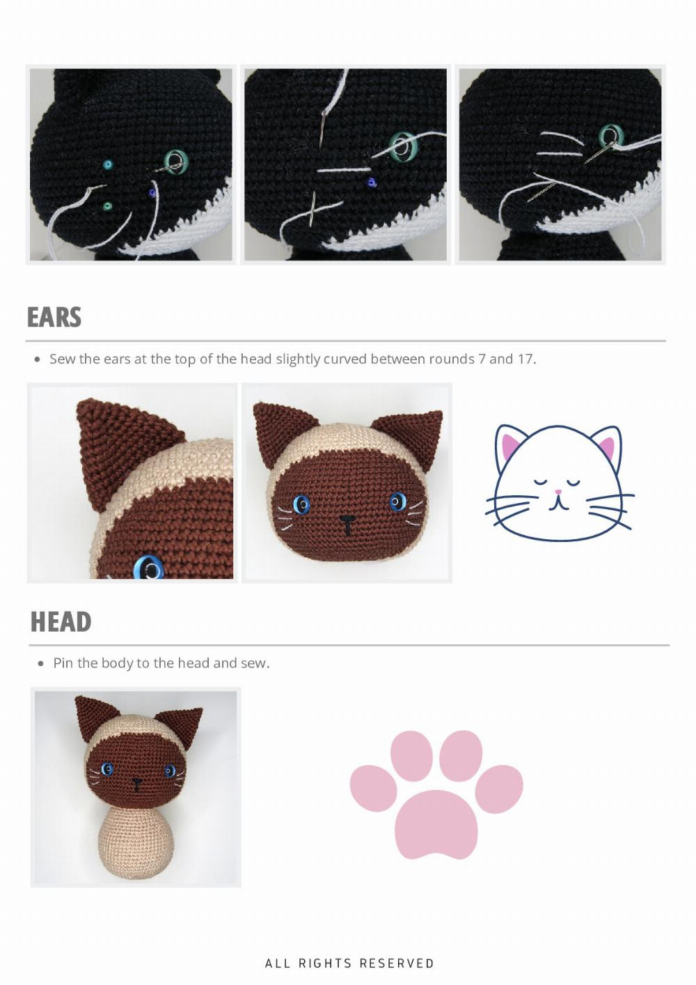 Crochet Your Own Adorable Mel the Cat Amigurumi Plush