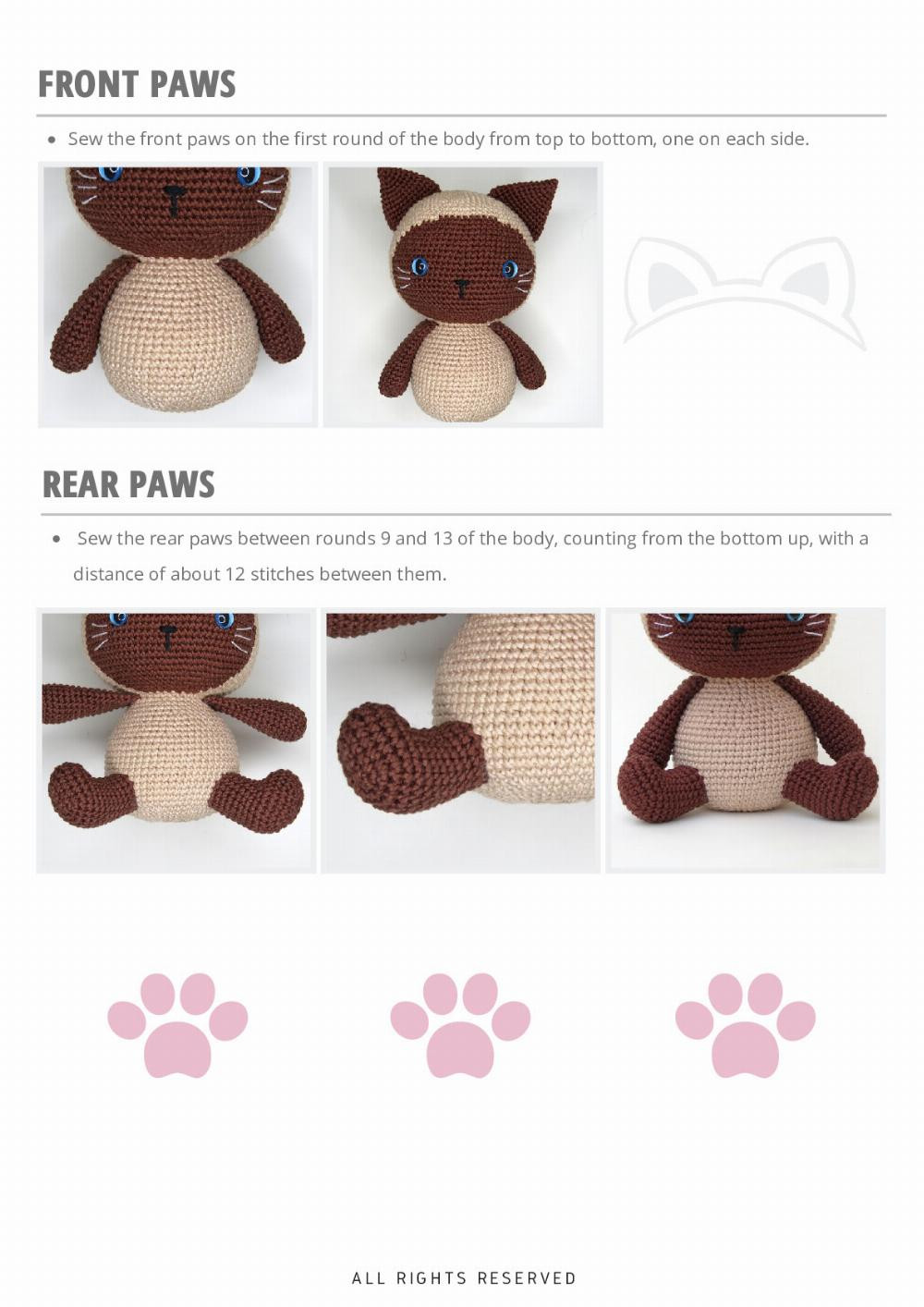 Crochet Your Own Adorable Mel the Cat Amigurumi Plush