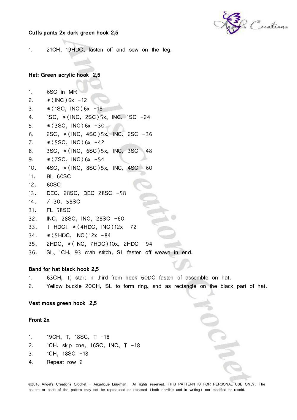 Crochet Your Own Charming Paddy the Leprechaun Amigurumi Doll