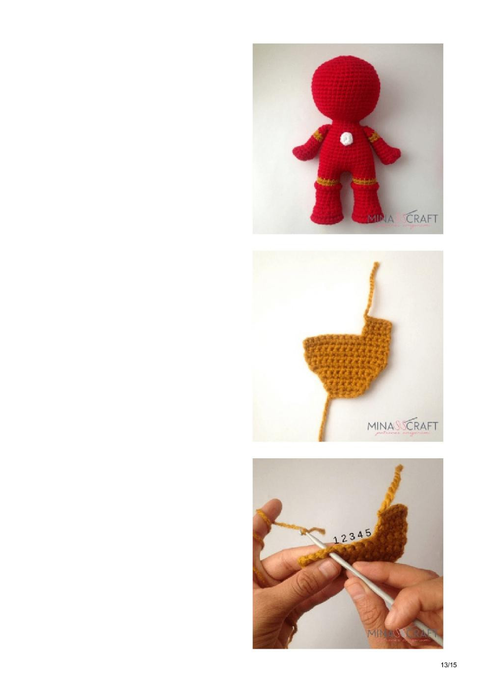 Crochet Your Own Iron Man Amigurumi with This Easy Pattern