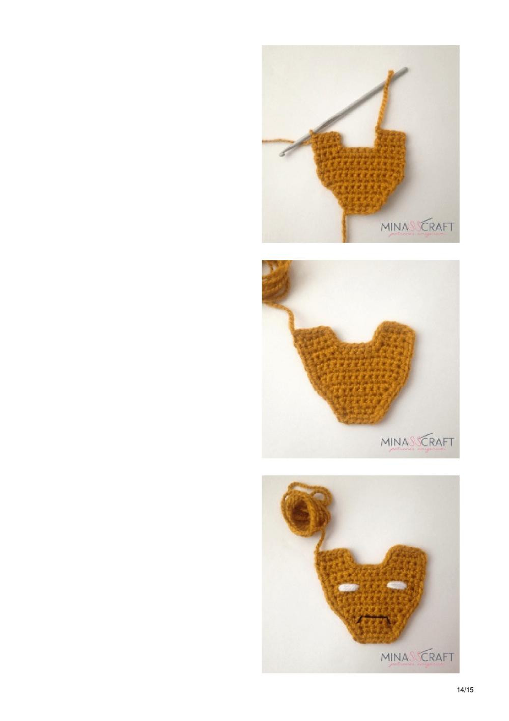 Crochet Your Own Iron Man Amigurumi with This Easy Pattern