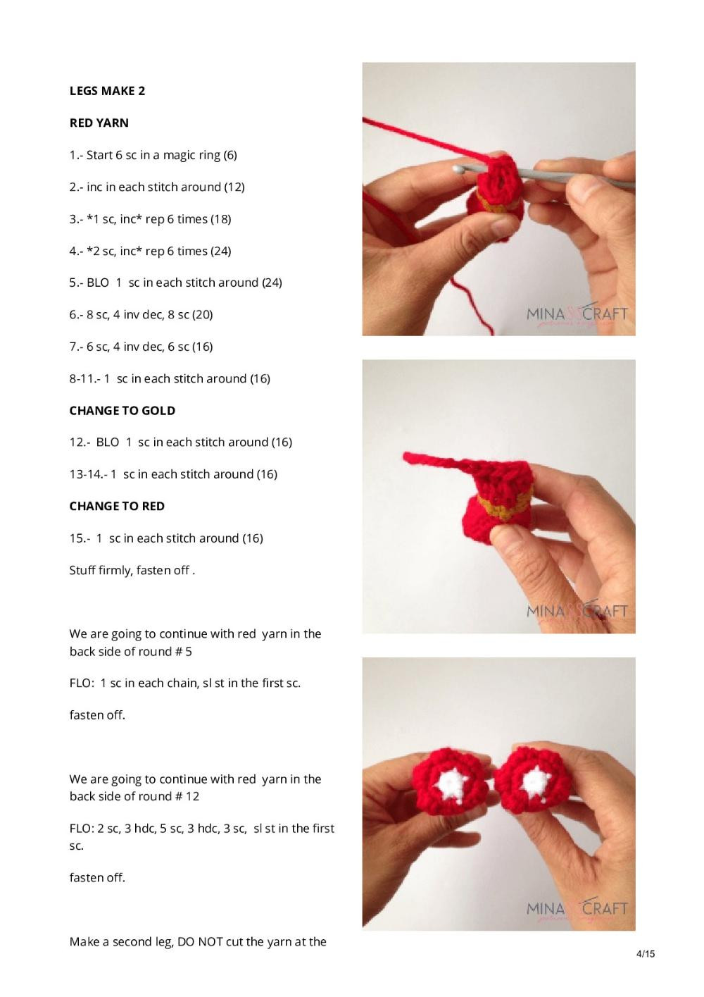 Crochet Your Own Iron Man Amigurumi with This Easy Pattern