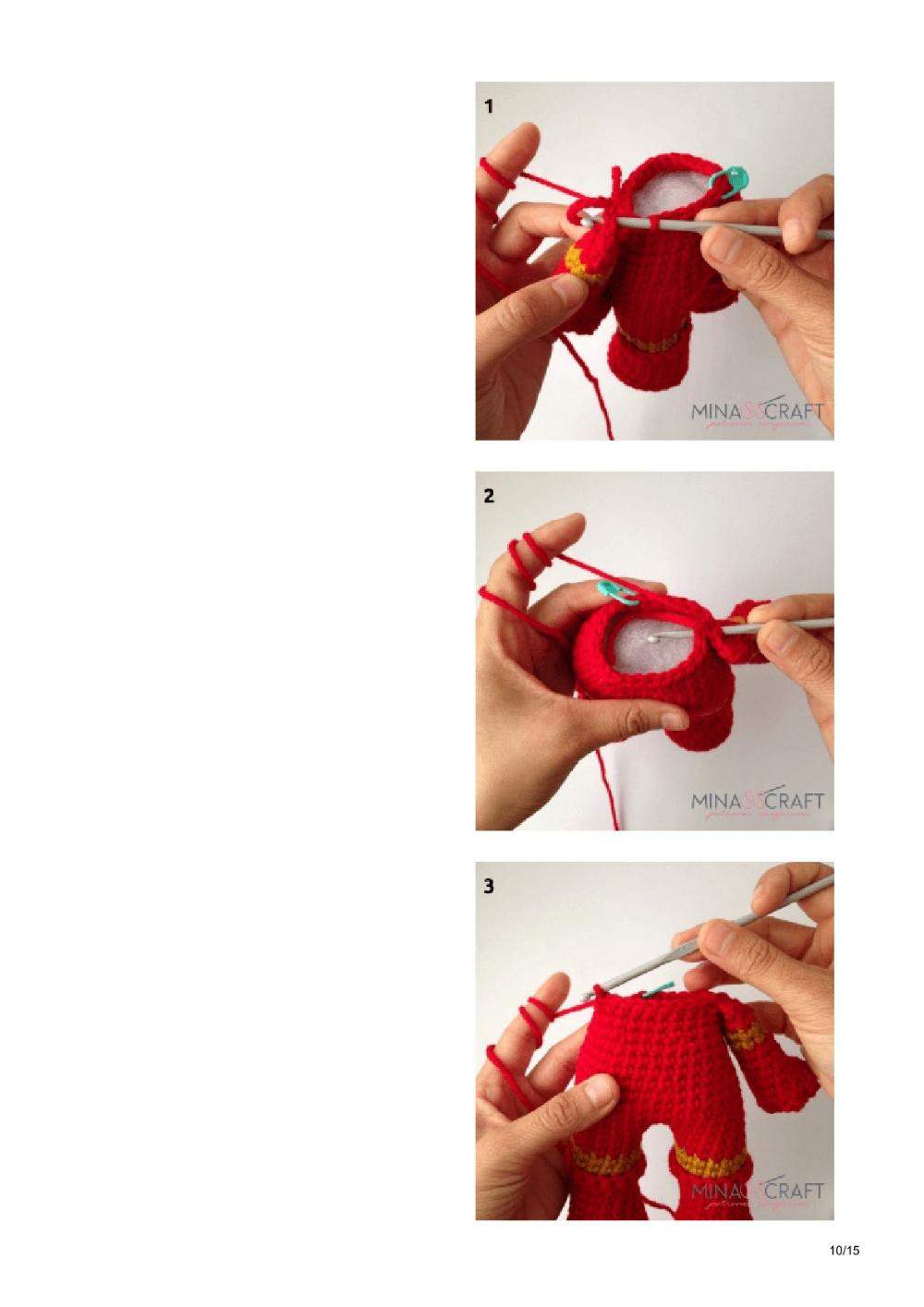 Crochet Your Own Iron Man Amigurumi with This Easy Pattern