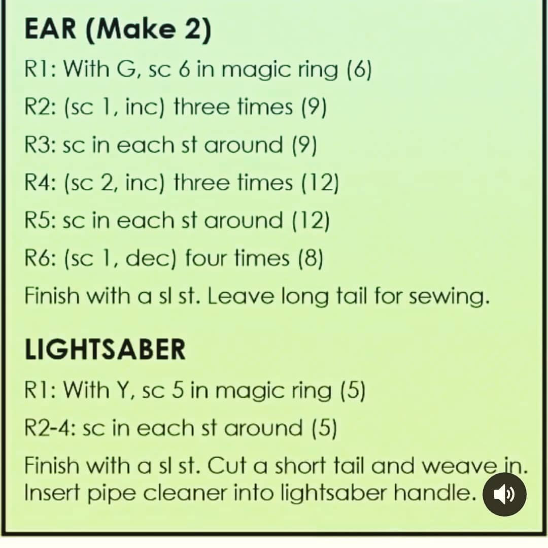 Crochet Your Own Jedi Master with This Free Pattern