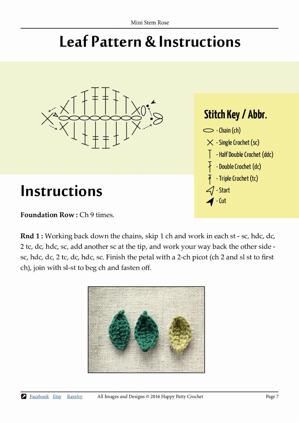 Crochet Your Own Mini Stem Roses with Easy Beginner Patterns
