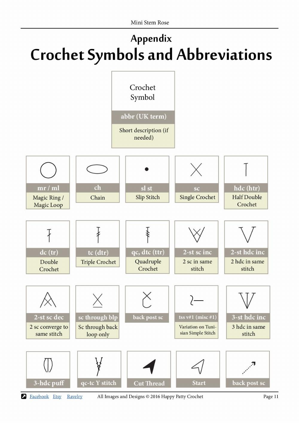 Crochet Your Own Mini Stem Roses with Easy Beginner Patterns