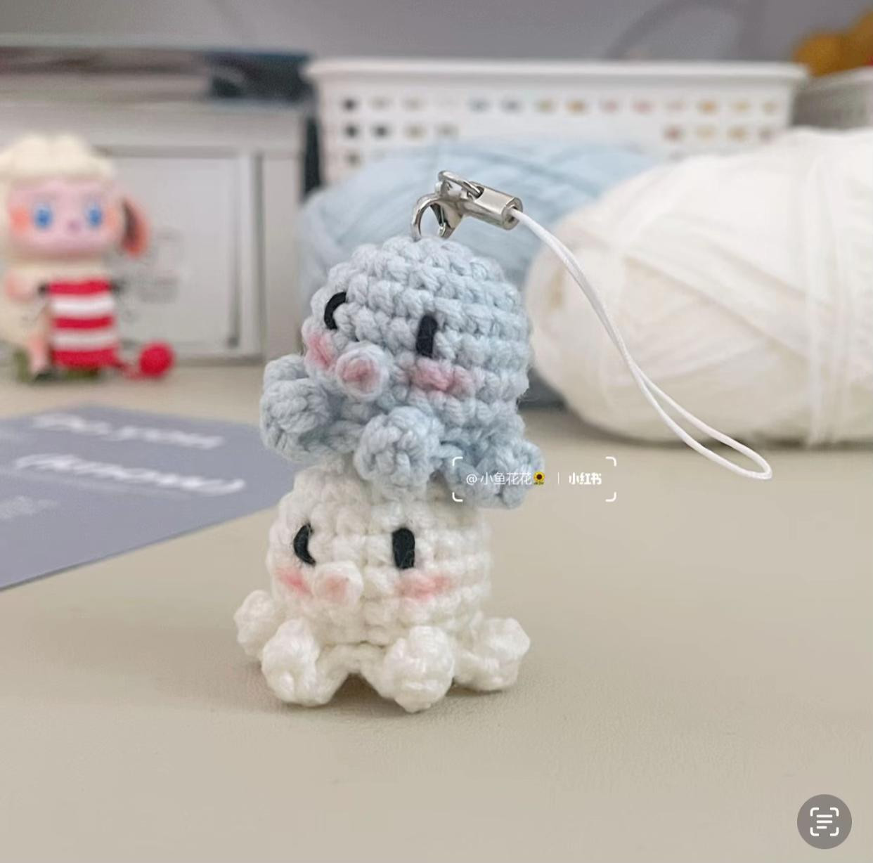 Cute Amigurumi Crochet Keychains: Easy Pattern for Beginners