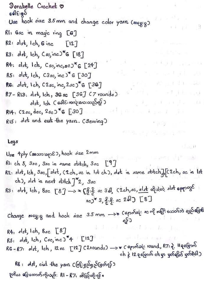 Cute Blue Bunny Crochet Pattern for Beginners