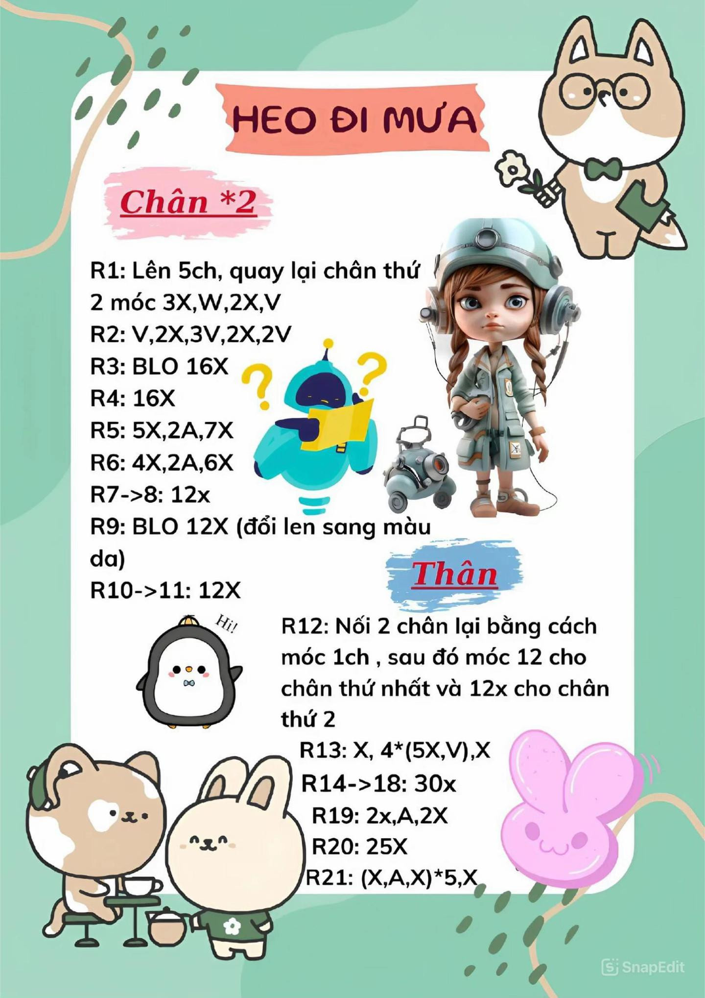 Cute Crochet Animal Toy Pattern for Beginners