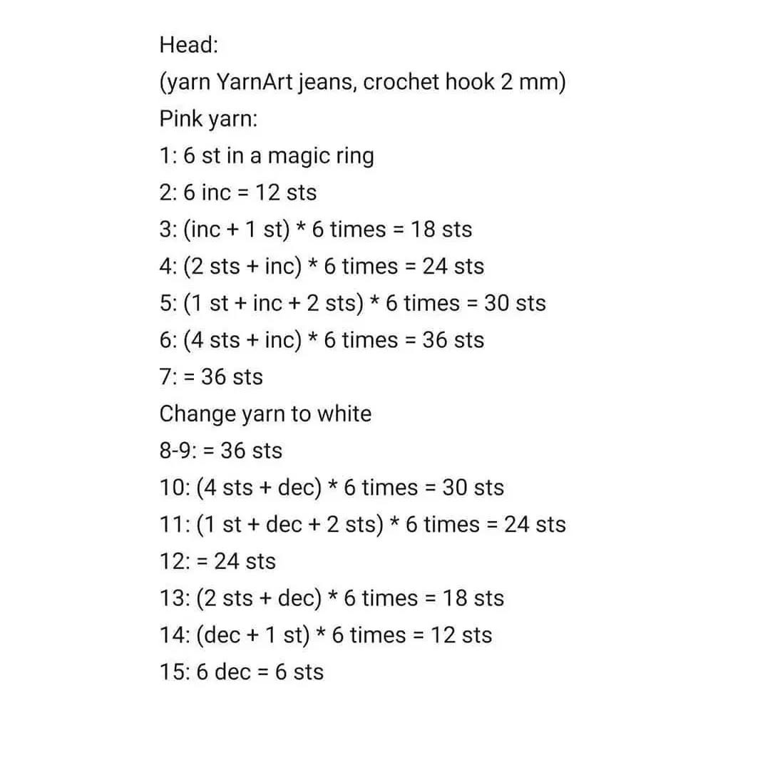 Cute Crochet Cow Pattern for Beginners