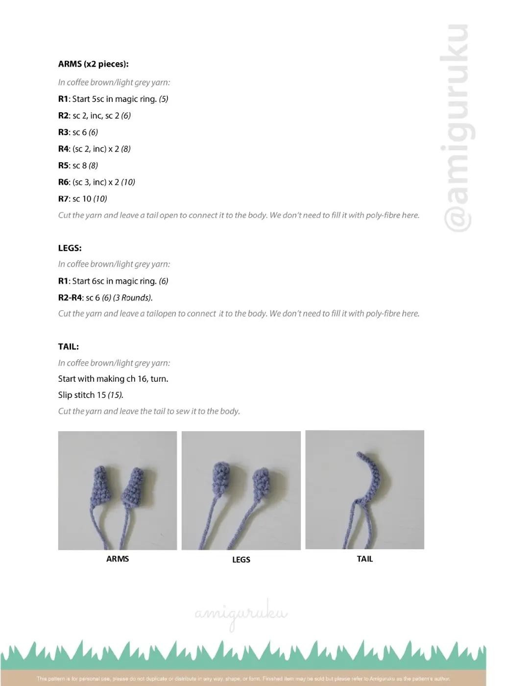 Cute Crochet Mice Sharing Gifts Pattern Chart