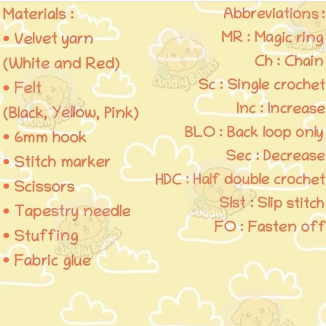 Cute Crochet Pattern: Free Bento Chicken Amigurumi