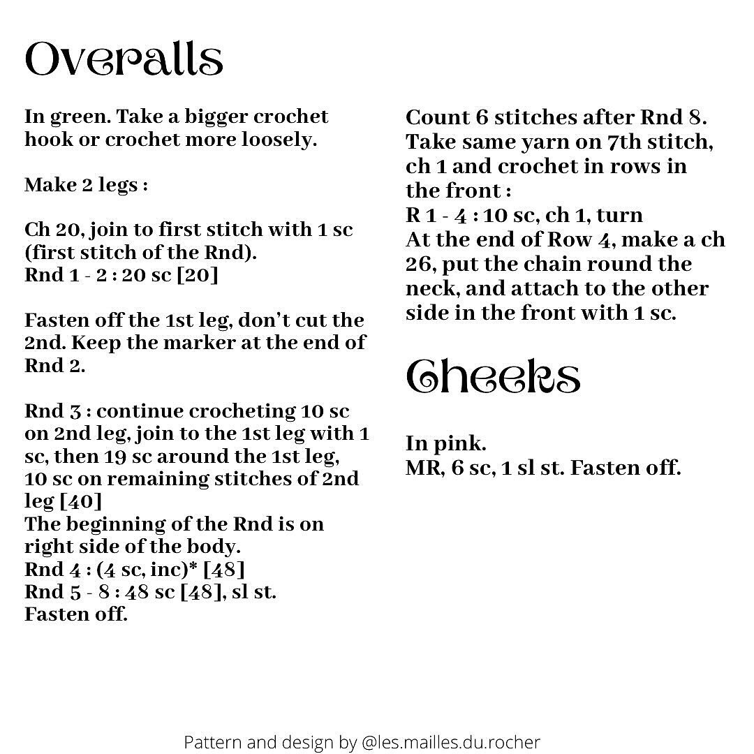 Cute Crocheted Reindeer Amigurumi Pattern for Christmas