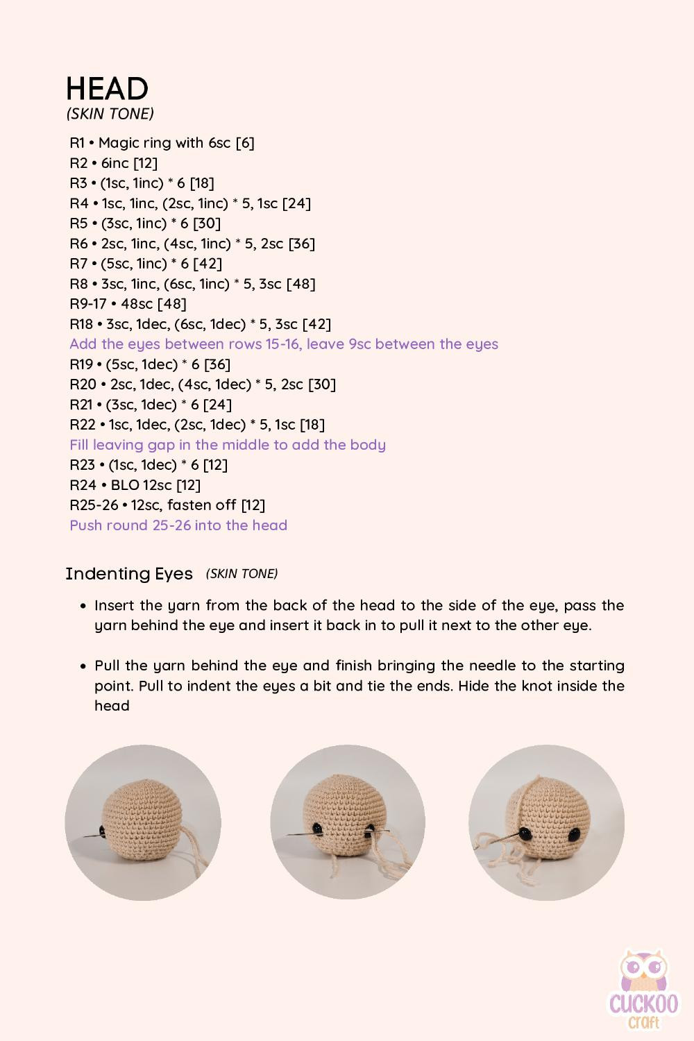 Cute Eula Amigurumi Crochet Pattern for Beginners