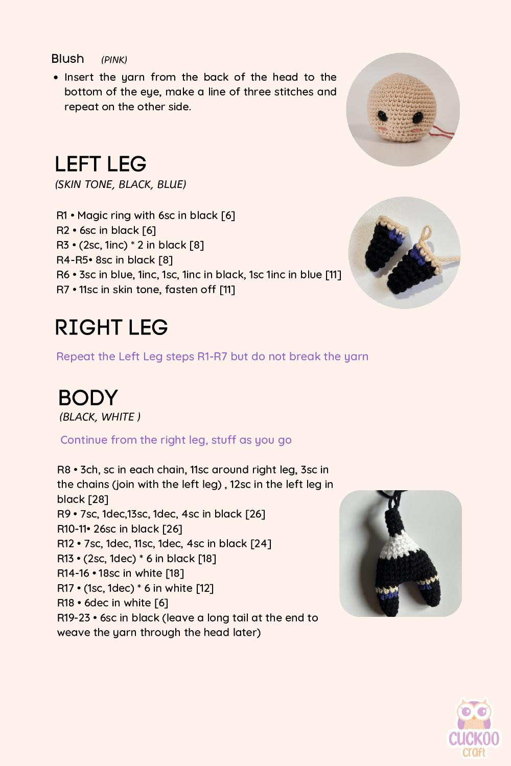 Cute Eula Amigurumi Crochet Pattern for Beginners