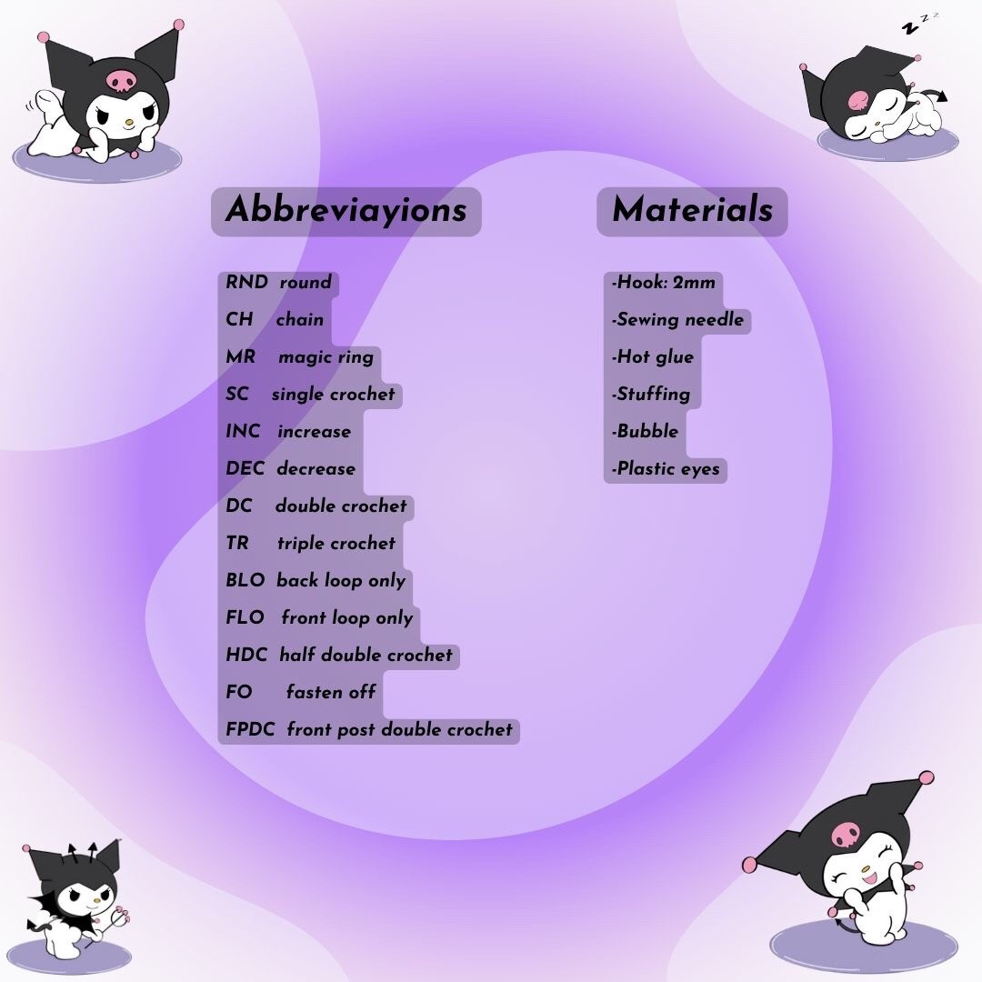 🎀Cute Pom Pom My Melody Plushie Tutorial😎