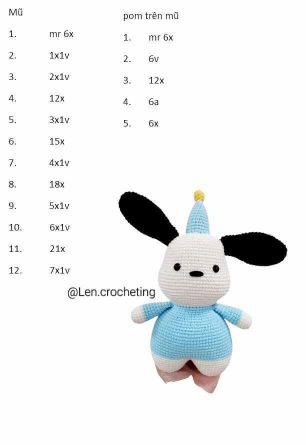 Cute Puppy Crochet Pattern for Beginners