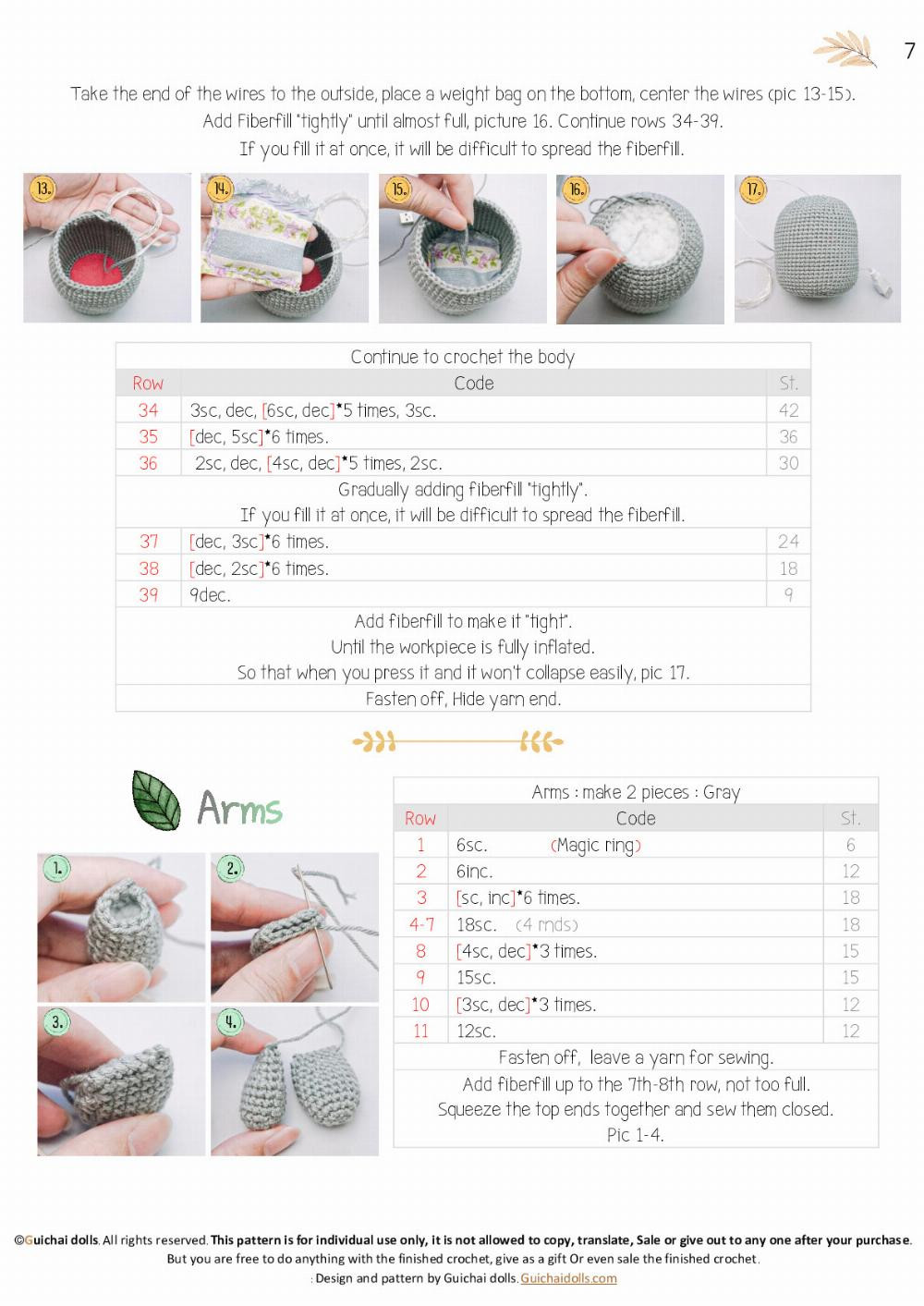 Cute Totoro Amigurumi with Umbrella Crochet Pattern Guide