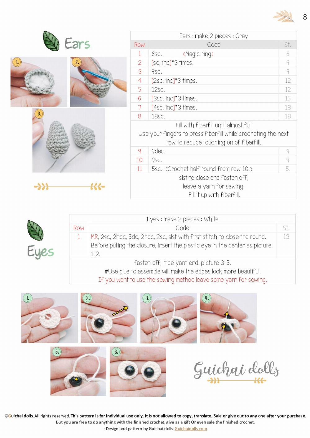 Cute Totoro Amigurumi with Umbrella Crochet Pattern Guide