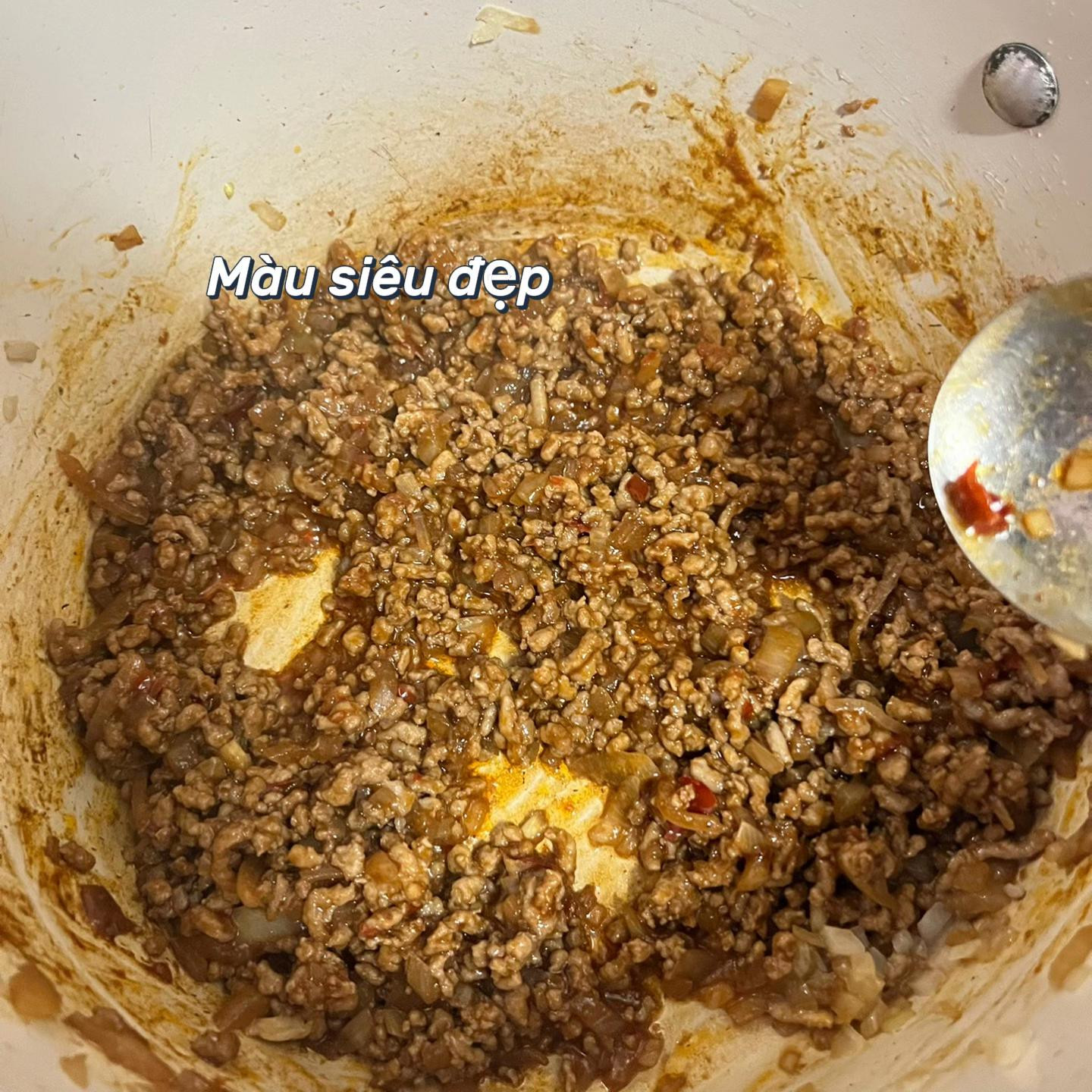 Đậu Non Thịt Băm Đậm Đà Trong Bát Xinh