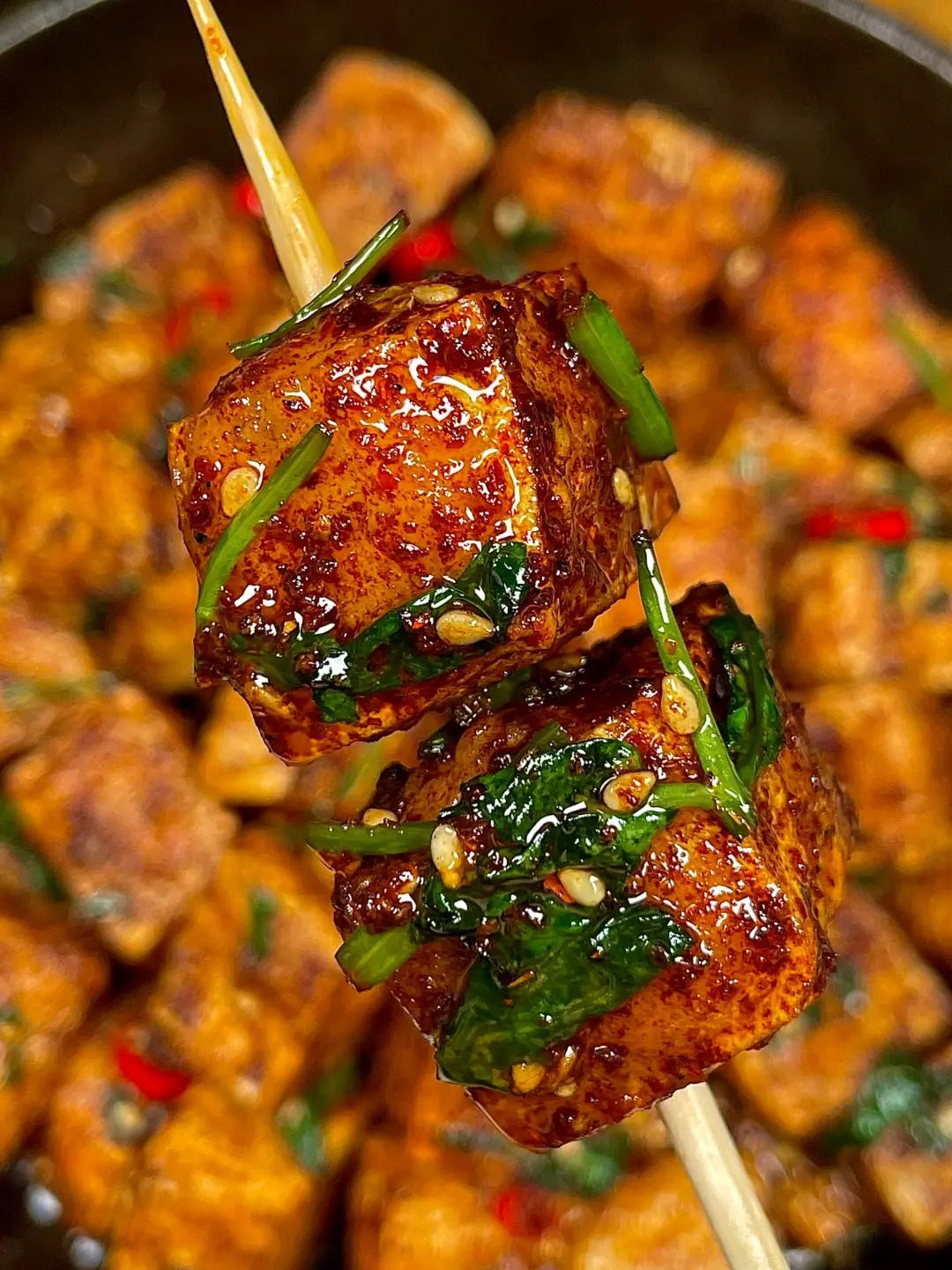 Đậu Phụ Thối Chiên Giòn Mắm Tứ Xuyên