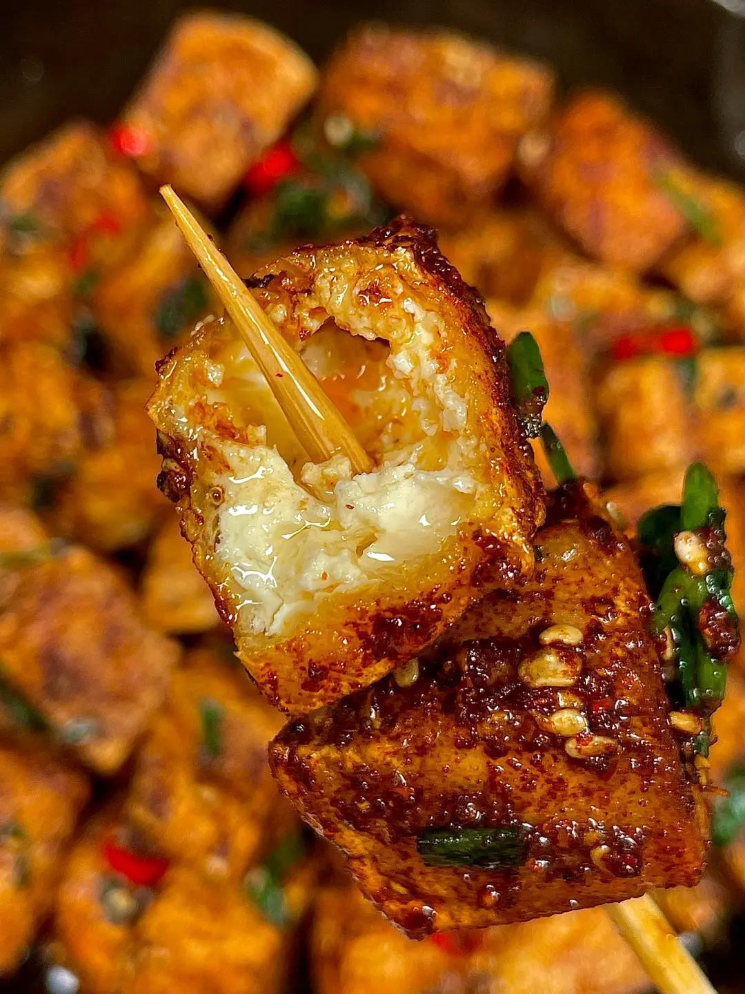 Đậu Phụ Thối Chiên Giòn Mắm Tứ Xuyên