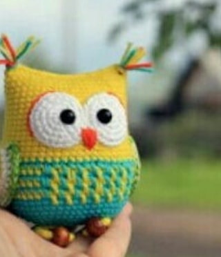 دستور بافت جغد بامزه رایگان