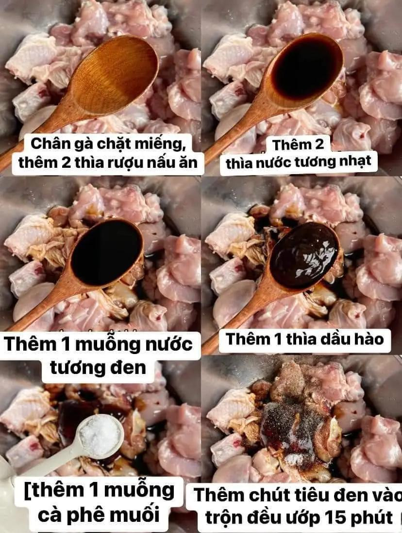 Đùi Gà Xào Hành Lá Đậm Đà Hương Vị Việt