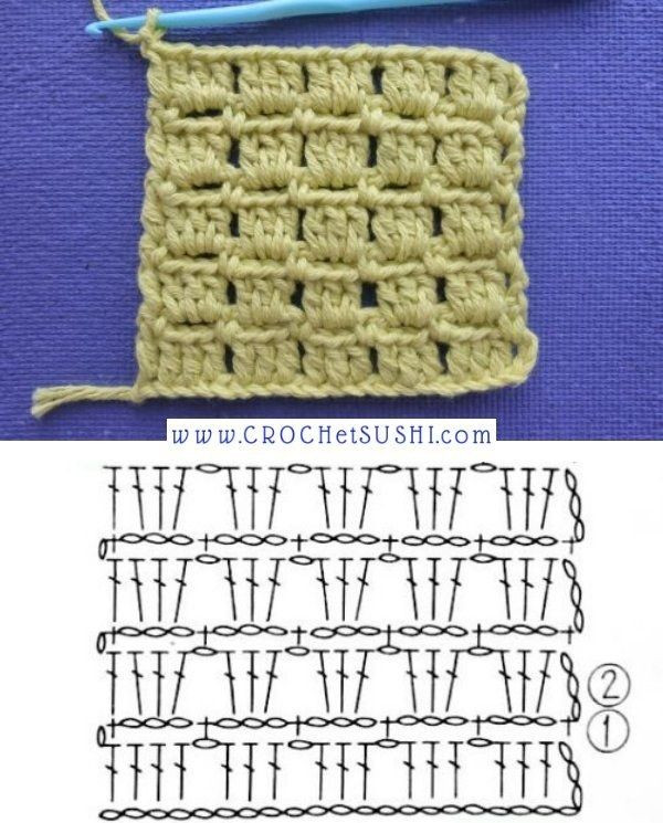 Elegant Crochet Blanket with Detailed Border Patterns