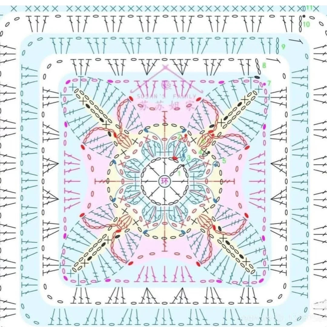 Elegant Crochet Blanket with Intricate Floral Patterns for Cozy Evenings