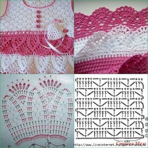 Elegant Crochet Dress Pattern with Detailed Instructions