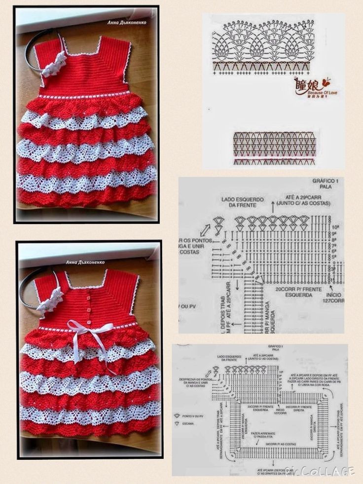 Elegant Crochet Dress Pattern with Detailed Instructions