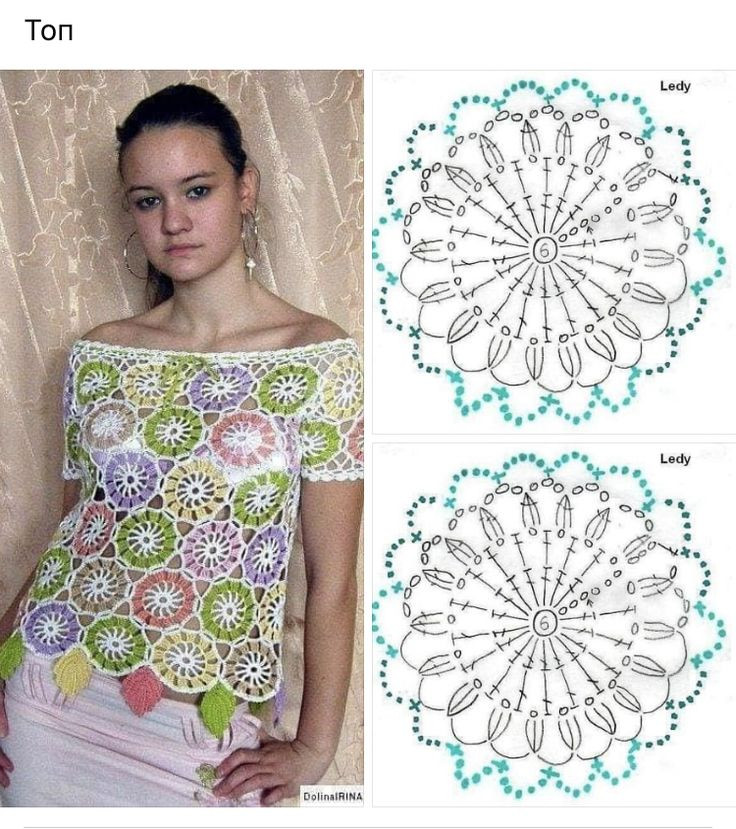 Elegant Crochet Lace Collar with Floral Motif Design