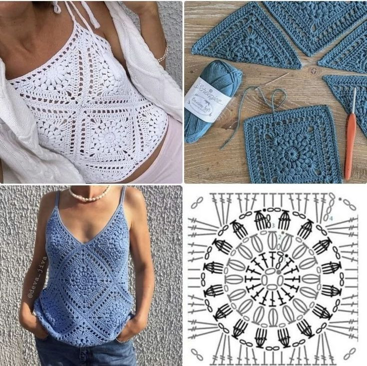 Elegant Crochet Lace Collar with Floral Motif Design