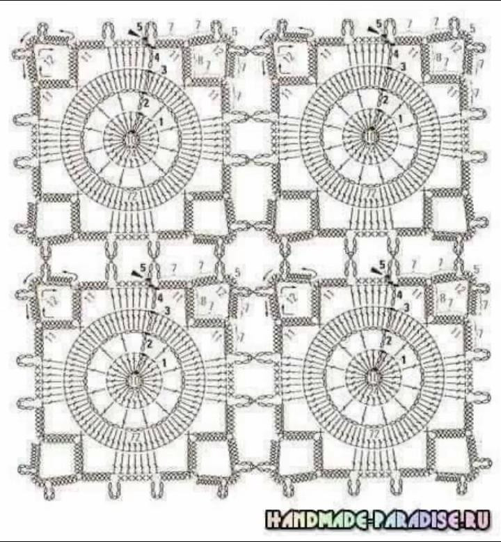 Elegant Crochet Lace Pattern for Coasters and Doilies